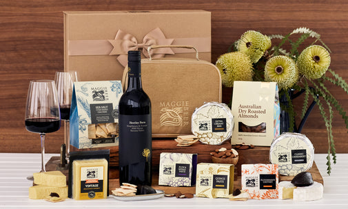 Let There Be Cheese Hamper with Barossa Shiraz