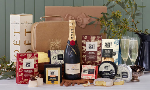 Cheese, Chocolate & Moët Hamper