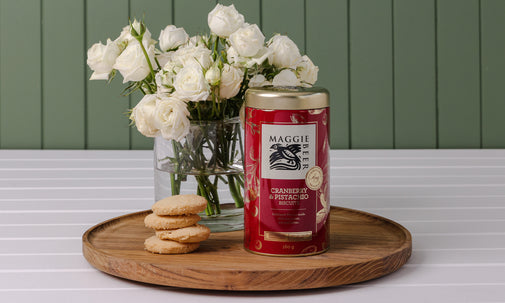 Cranberry & Pistachio Biscuit Tin